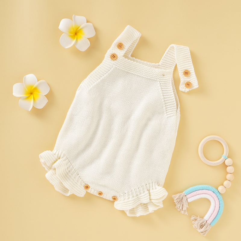 Baby Clothing Brands - 아기 Bodysuit 니트 유아 소녀 점프
