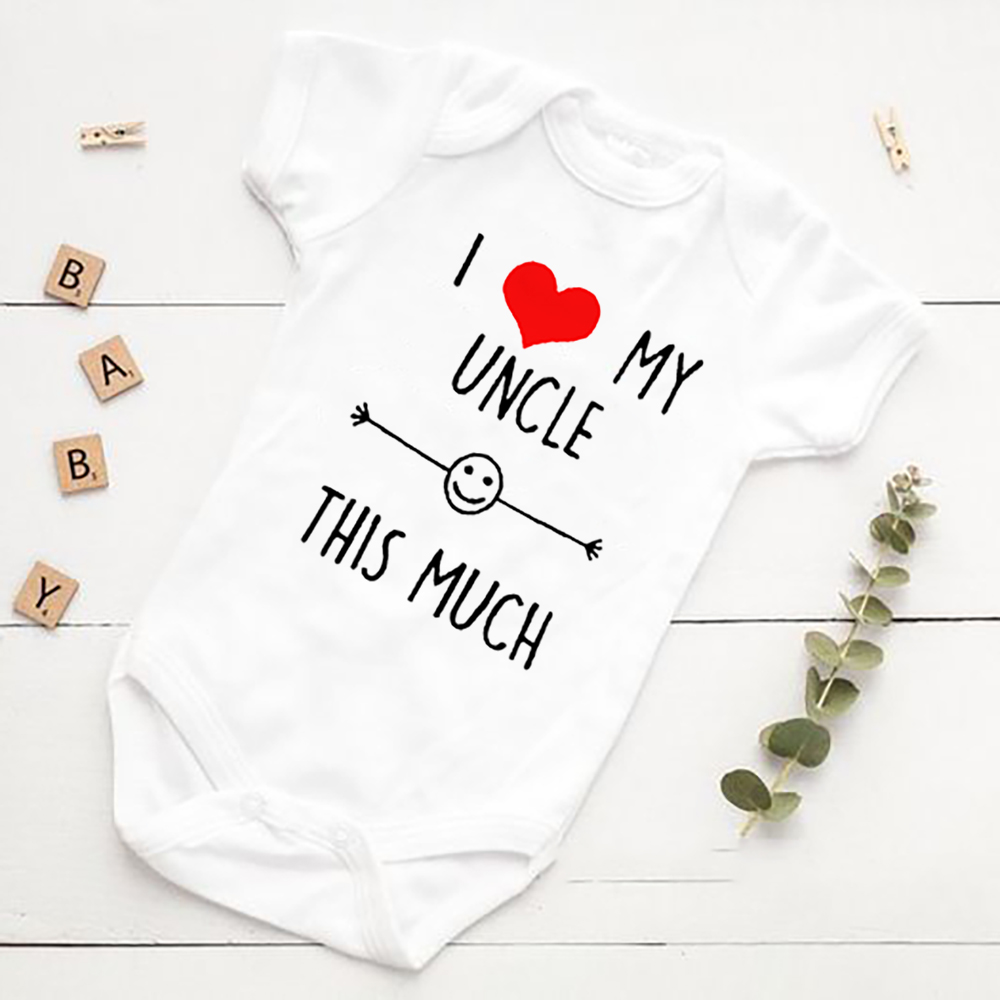 Baby Clothing Brands - 나는 삼촌을 사랑합니다 너무 많은 신생아