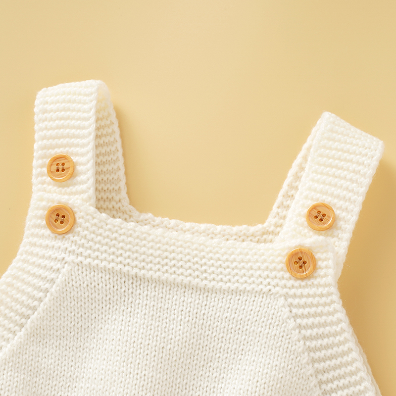 아기 Bodysuit 니트 유아 소녀 점프 슈트 민소매 - Baby Clothing Brands 리뷰 및 가격