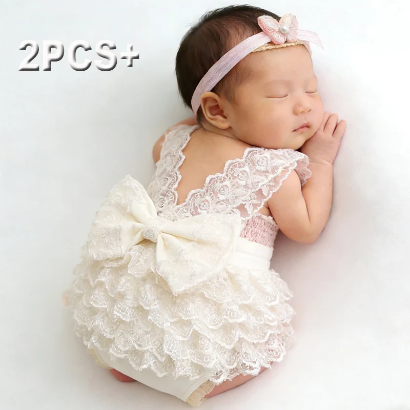 Ylsteed 신생아 사진 레이스 Romper 세트 아 - Baby Clothing Brands 리뷰 및 가격