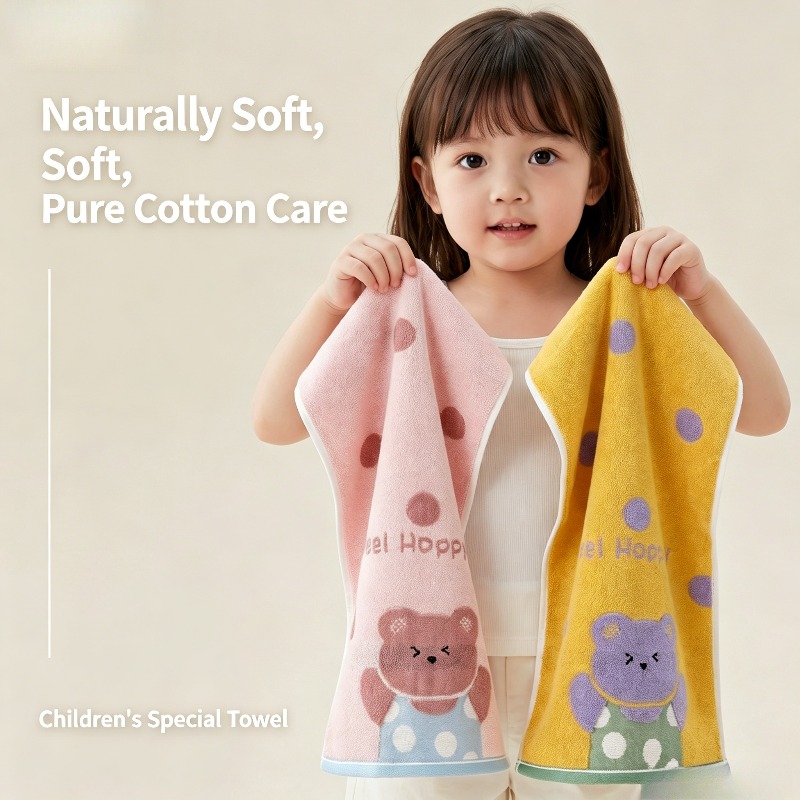 1/3/5Pcs 모든 면 A급 어린이용 수건 두꺼워진  - Baby Clothing Wash 리뷰 및 가격