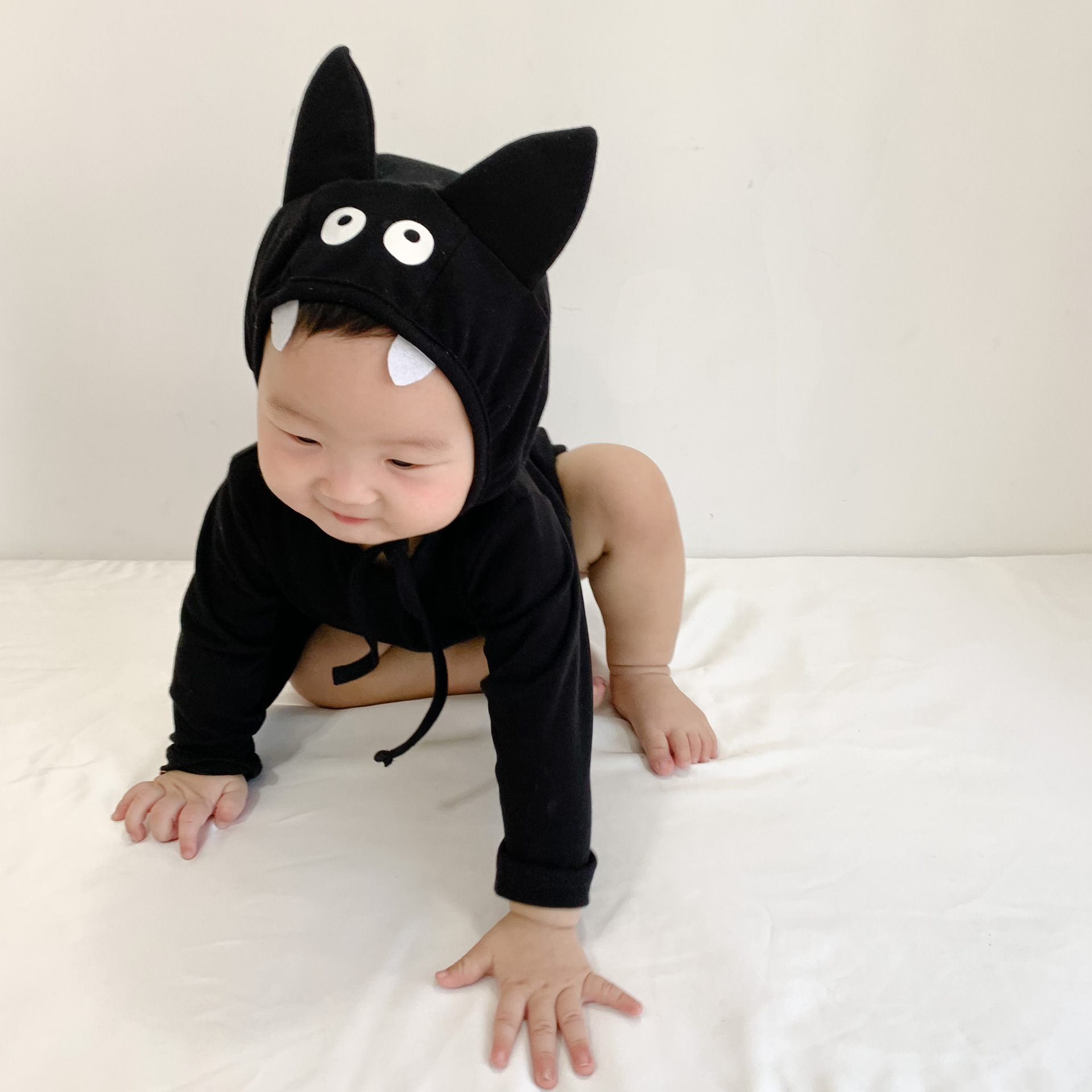 귀여운 아기 소년 바디수트 패션 만화 박쥐 모양 아기  - Baby Clothing Korea 리뷰 및 가격