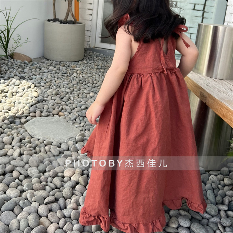 여아 여름 원피스 신상 민소매 루즈핏 인형 스커트 패션 - Baby Clothing Korea 리뷰 및 가격