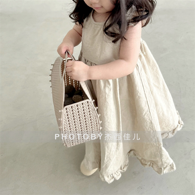 여아 여름 원피스 신상 민소매 루즈핏 인형 스커트 패션 - Baby Clothing Korea 리뷰 및 가격