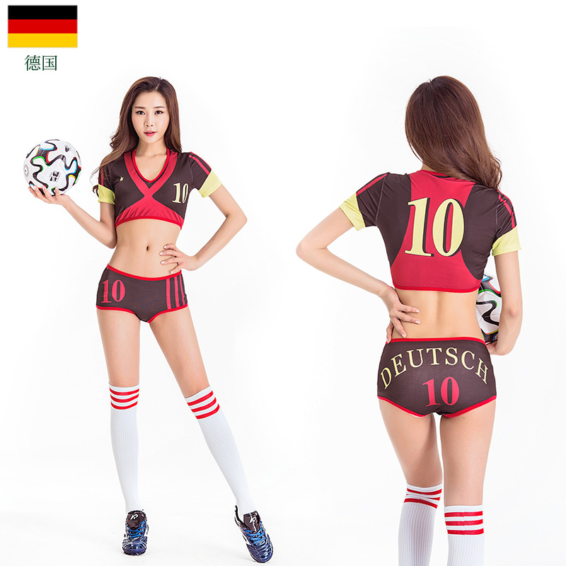 컨트리 축구 아기 여고생 섹시한 치어리더 저지 의상,  - Baby Clothing Country 리뷰 및 가격