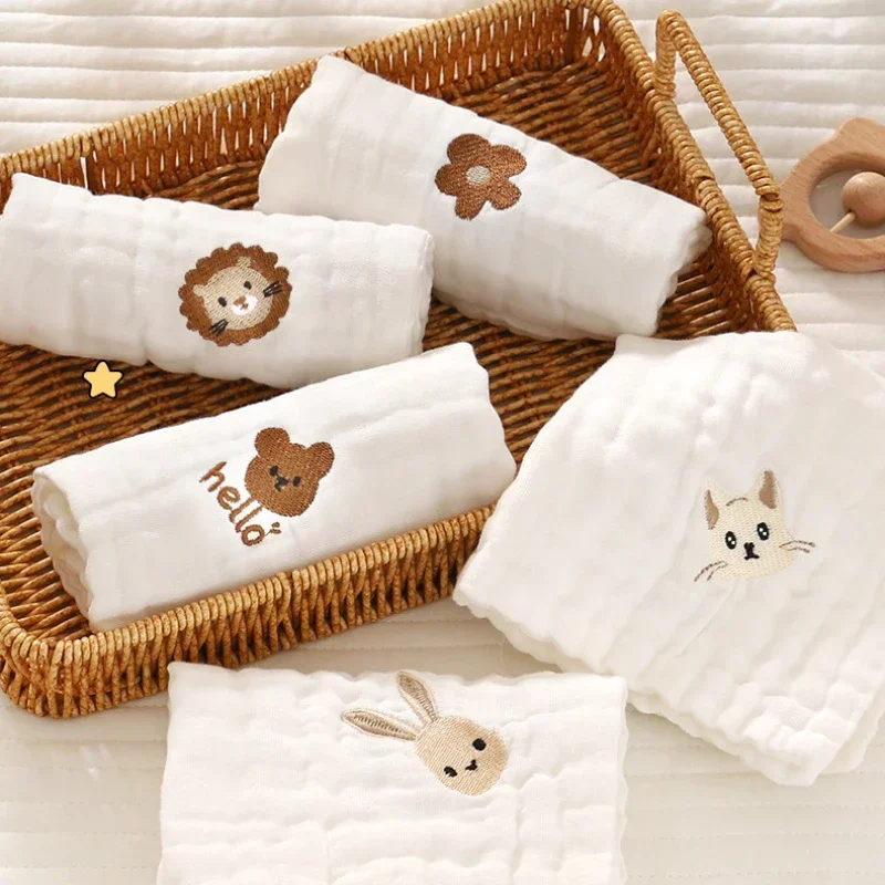 2/3/5pcs 아기 수건 유아 부드러운 수건 Burp - Baby Clothing Wash 리뷰 및 가격